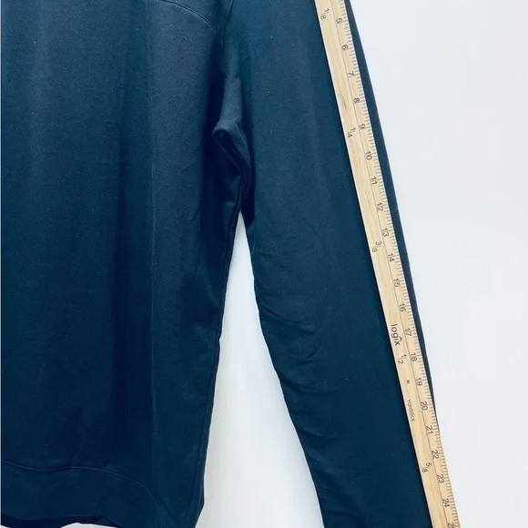 All in Motion Men's Black Button Long Sleeve Thumb Hole Hoodie Size XL - Picture 4 of 10